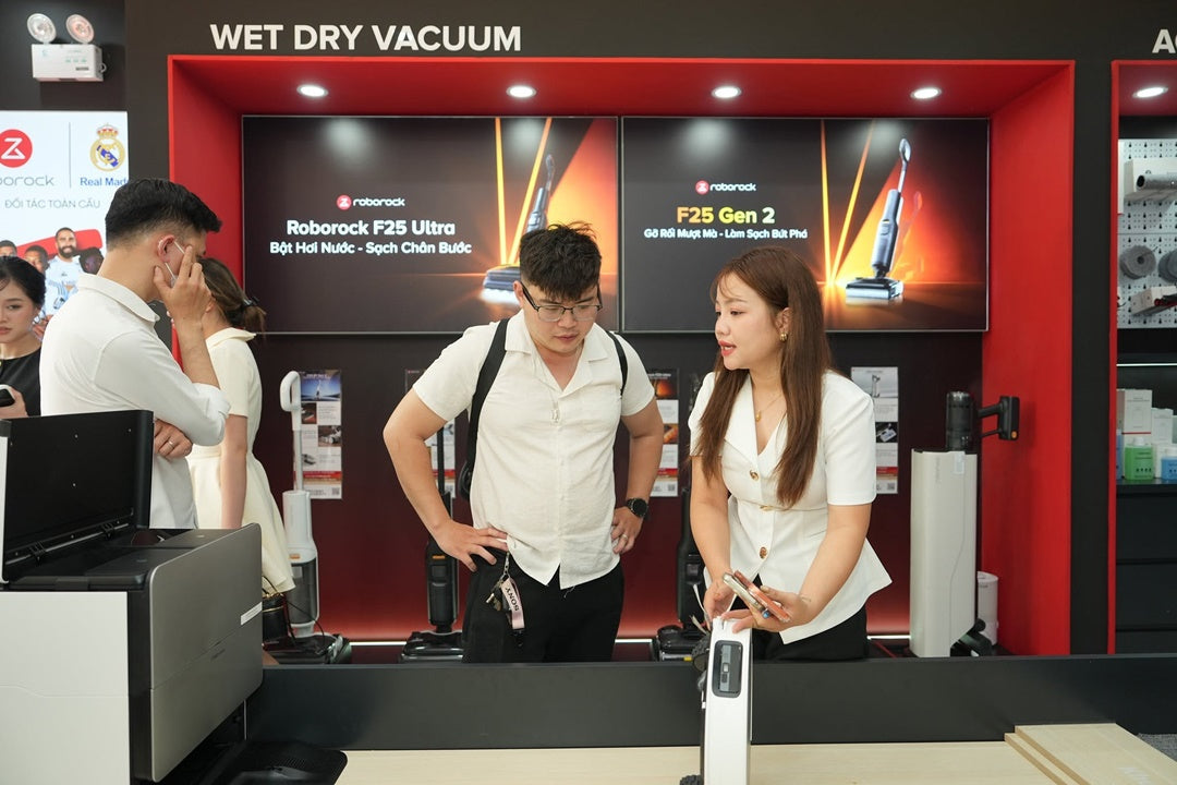 Kinh nghiệm vàng khi mua robot hút bụi & máy hút bụi tại Roborock Flagship Store
