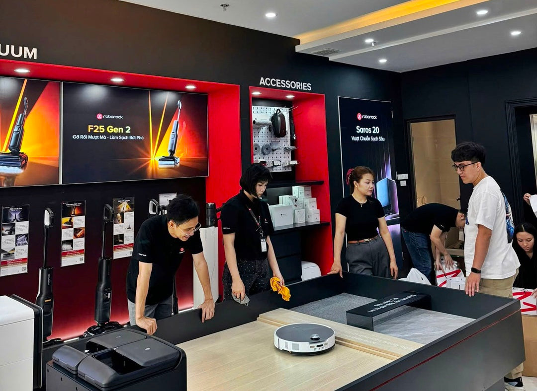 Những điều cần biết khi mua robot hút bụi, máy hút bụi tại Roborock Flagship Store