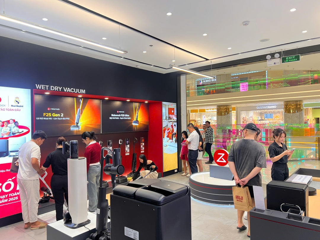 Roborock khai trương Flagship Store tại Thiso Mall: Điểm đến mới cho trải nghiệm làm sạch thông minh