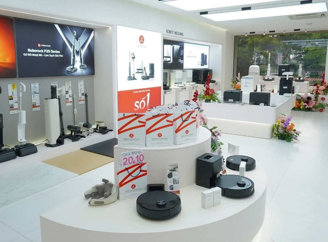 Đón 20/10 tại Roborock Flagship Store: Quà tặng hấp dẫn, trải nghiệm thú vị dành cho phái đẹp