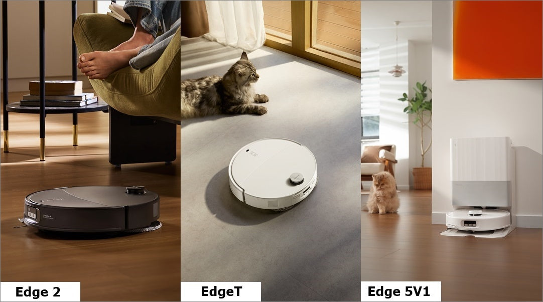 Roborock Qrevo Edge 2 nâng cấp ra sao? So sánh chi tiết với EdgeT & Edge 5V1