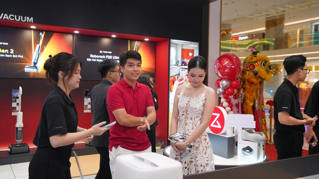 Roborock Flagship Store Thiso Mall để lại dấu ấn qua trải nghiệm thực tế của khách hàng