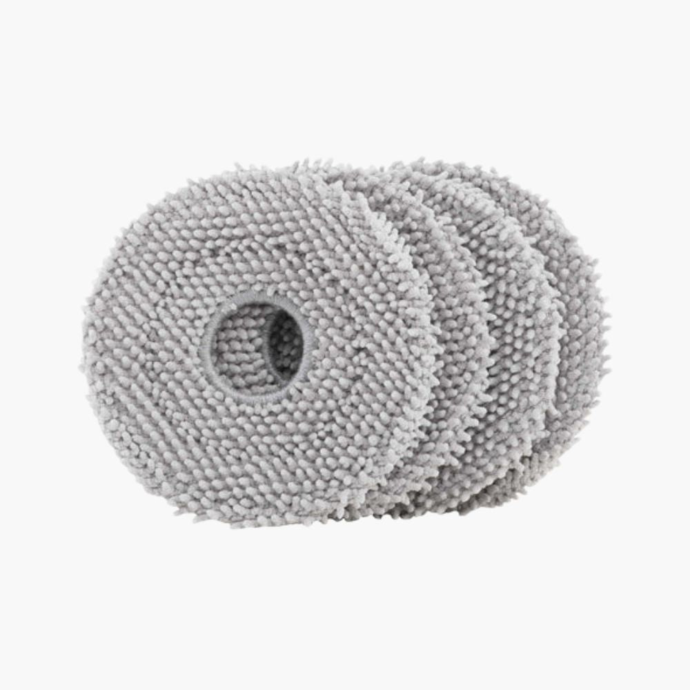 Giẻ lau xoay cho Robot hút bụi Roborock (SXTB07RR) - 2 bộ (Q Revo,  MaxV,  S,  Pro)